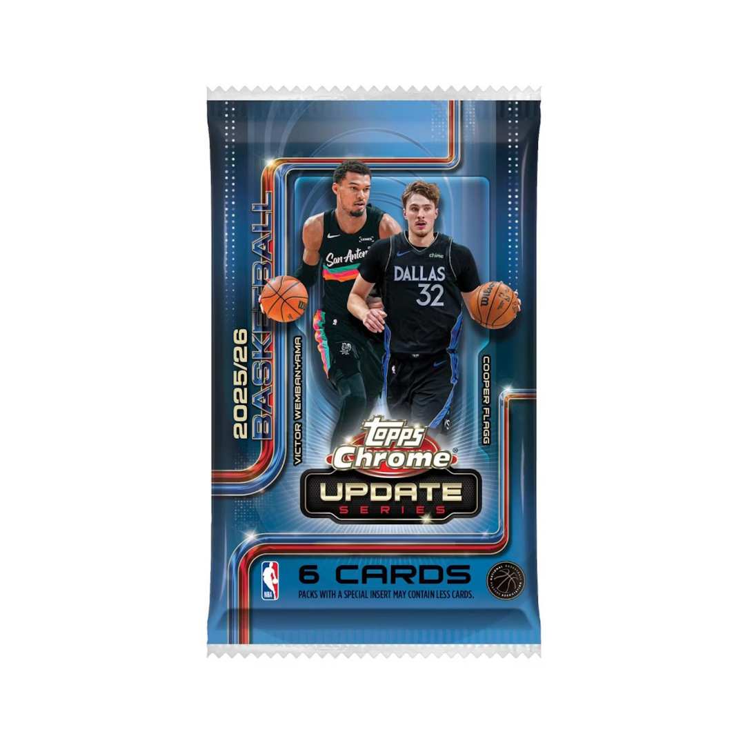 2025-26 Topps Chrome Update NBA Mega Box