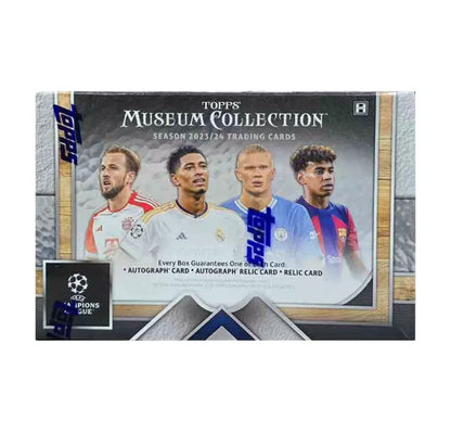 2023-24 Topps UEFA Museum Soccer HOBBY Box - Baller Collectables