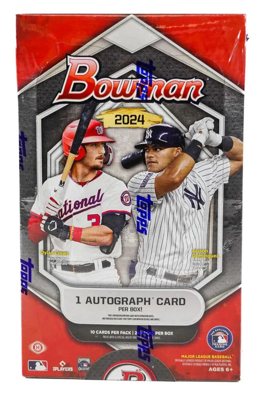 2024 Bowman MLB Baseball HOBBY Box