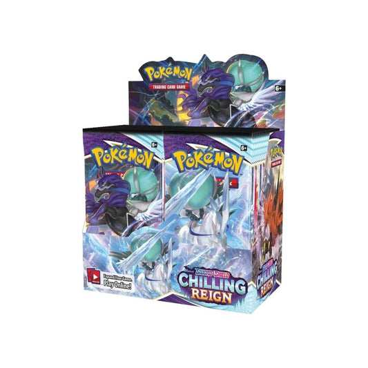 Pokemon TCG: Sword and Shield Chilling Reign Booster Box - Baller Collectables