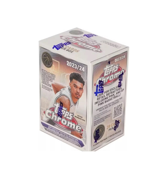 2023-24 Topps Chrome Basketball Blaster Box