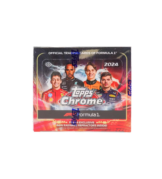 2024 Topps Chrome Formula-1 Qualifying Lap Box