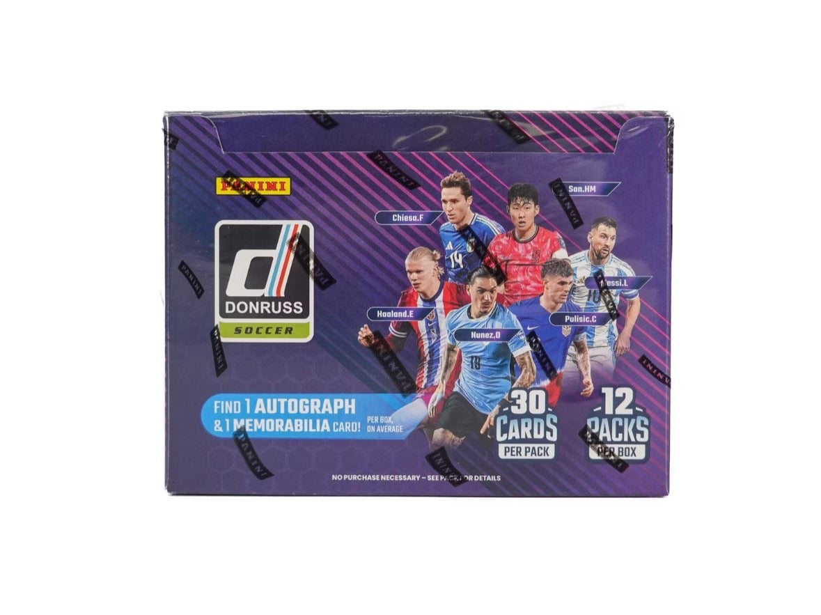 2024-25 Panini Donruss Soccer HOBBY Box