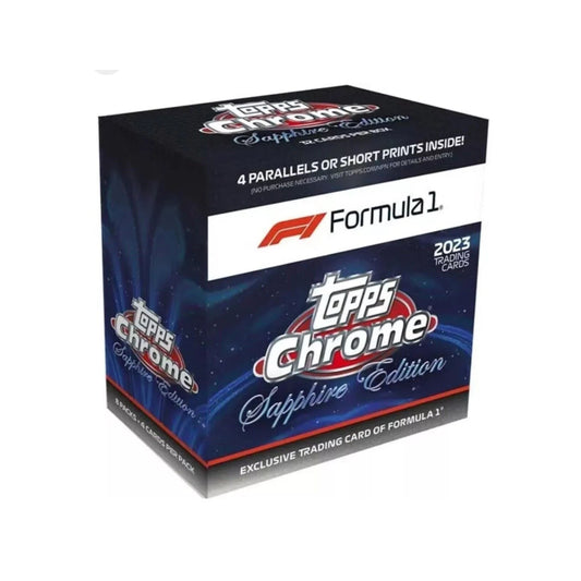 2023 Topps Chrome Sapphire Formula-1 HOBBY Box