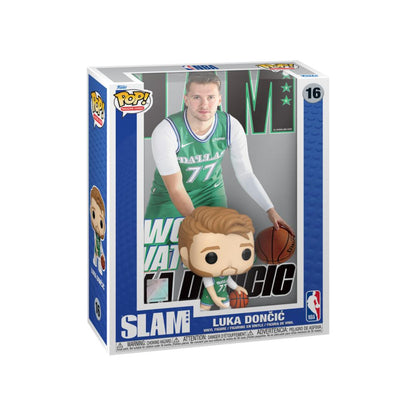 NBA SLAM Luka Doncic Funko Pop! Cover Figure #19 with Case - Baller Collectables