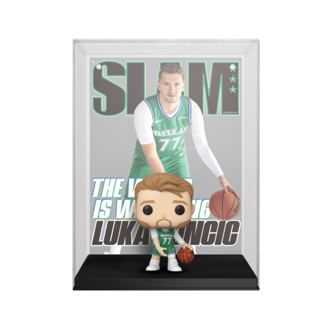 NBA SLAM Luka Doncic Funko Pop! Cover Figure #19 with Case - Baller Collectables