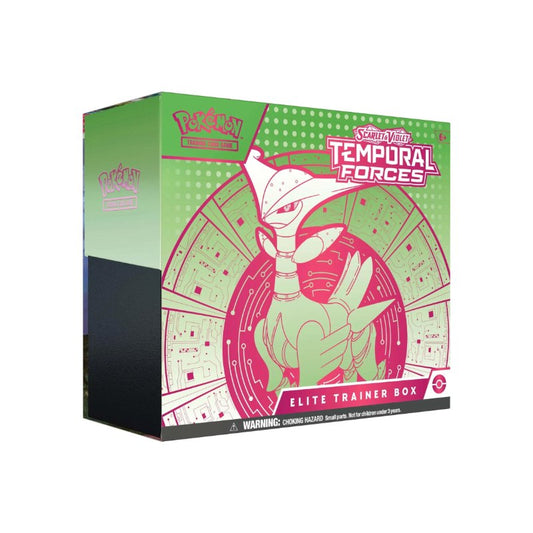 Pokemon TCG: Scarlet & Violet Temporal Forces Elite Trainer Box ETB - Baller Collectables