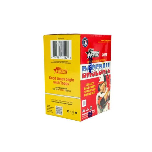 2025 Topps Heritage Baseball MLB Blaster Box