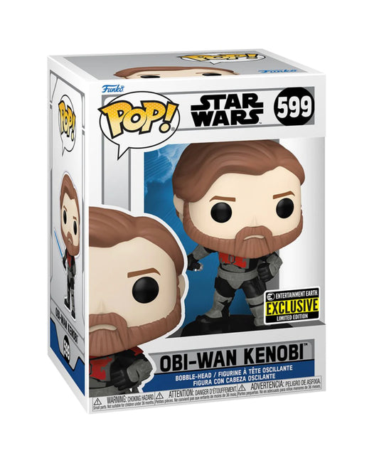 Star Wars: The Clone Wars Obi-Wan Kenobi Pop! Vinyl - EE Exc
