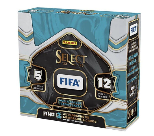 2022-23 Panini Select FIFA Soccer HOBBY Box